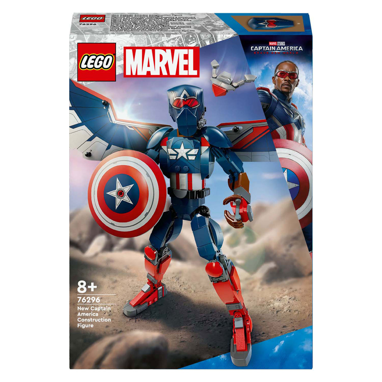 LEGO MARVEL 76296 CHAPTAR AMERICA GRADBENA Slika