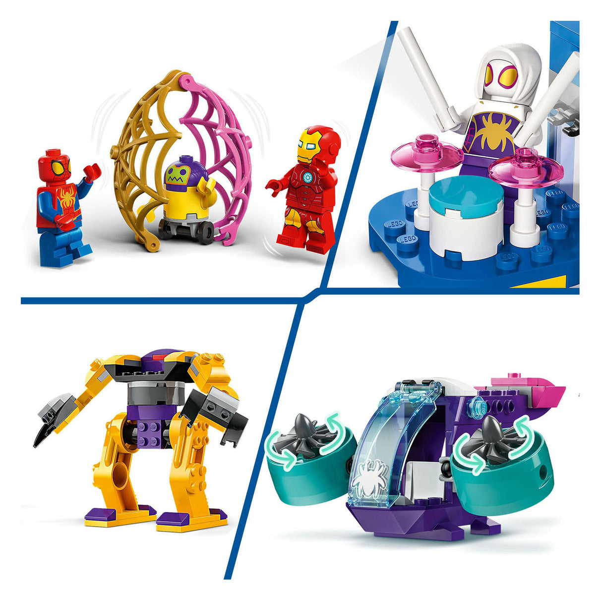 LEGO LEGO 10794 Team Spidey WebSpinner huvudkontor