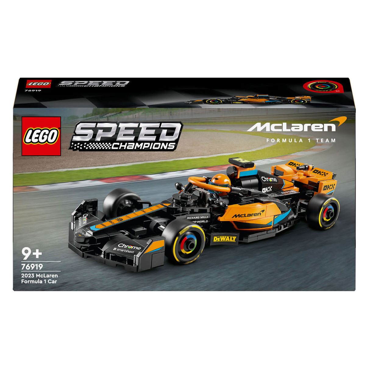 LEGO LEGO Speed ​​Champions 76919 McLaren Formel 1 Racing Car 2023