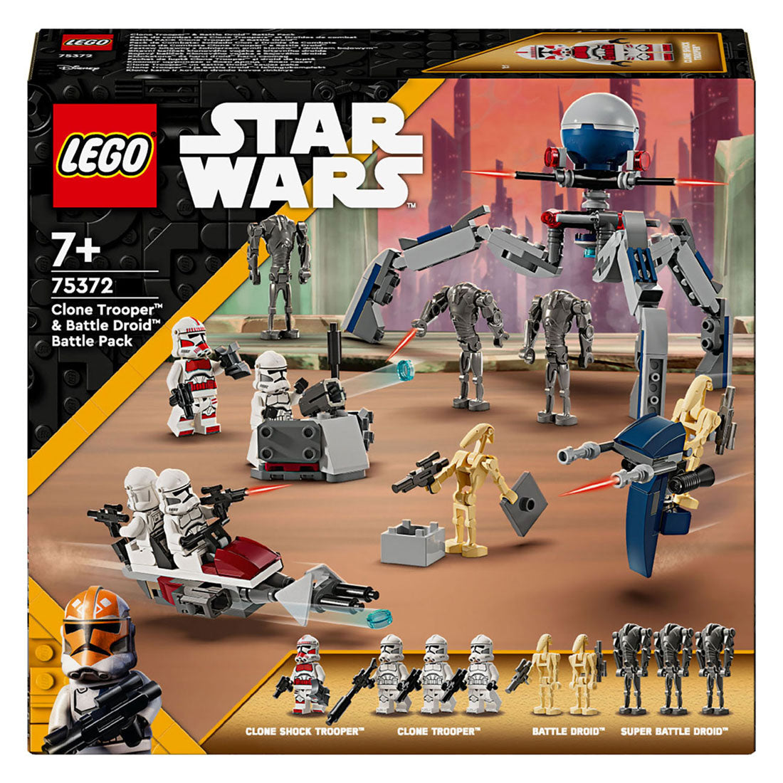 Lego LEGO Star Wars 75372 Clone Trooper en Battle Droid Battle Pack