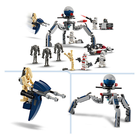 Lego star wars clone trooper™ battle droid™ battle pack - 75372