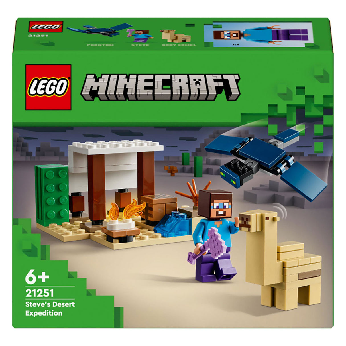 Lego LEGO Minecraft 21251 Steve's Woestijnexpeditie