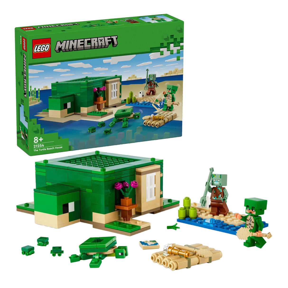 Lego Lego Minecraft 21254 Das Turtle Beach House