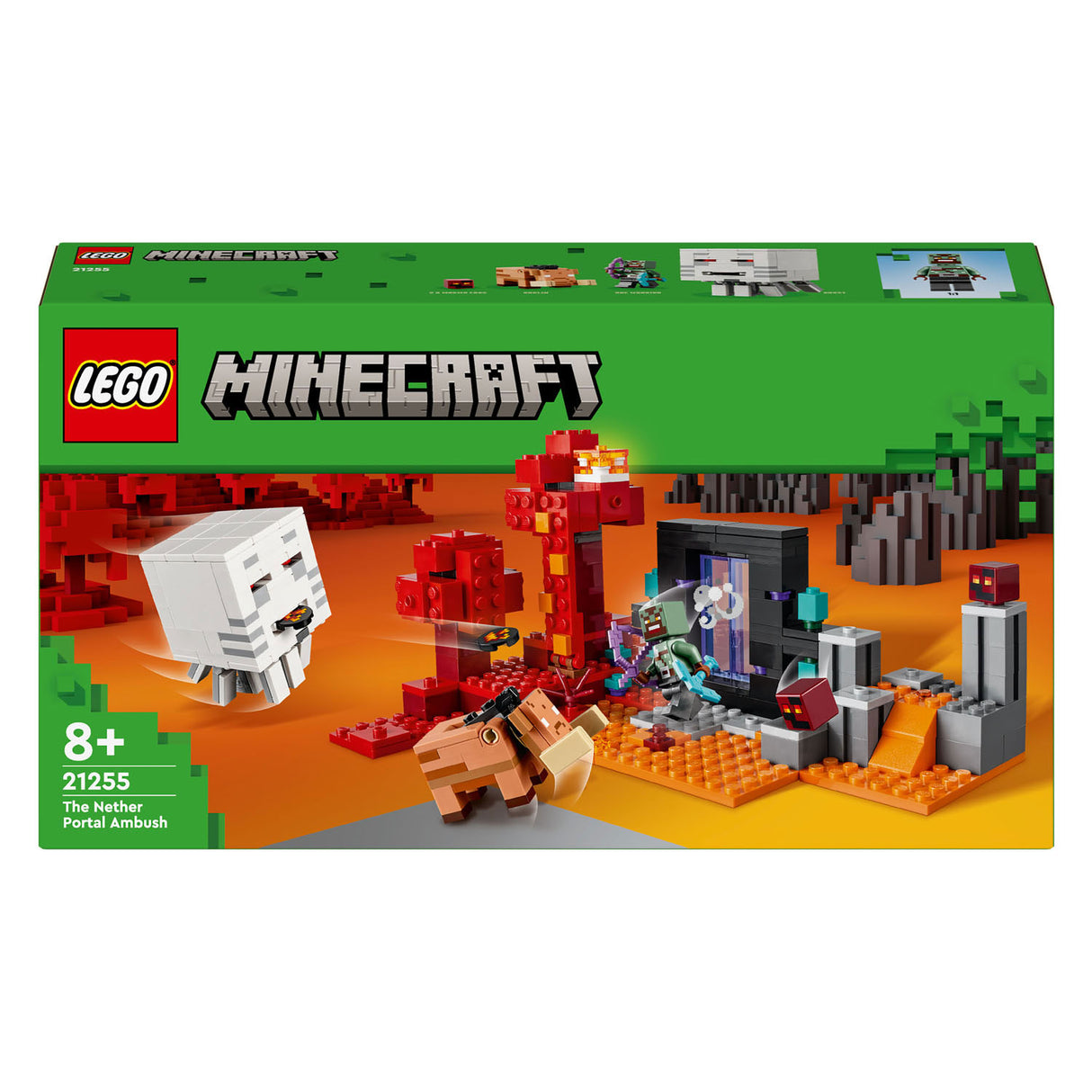 Lego Lego Minecraft 21255 Ambush på Nether Portal