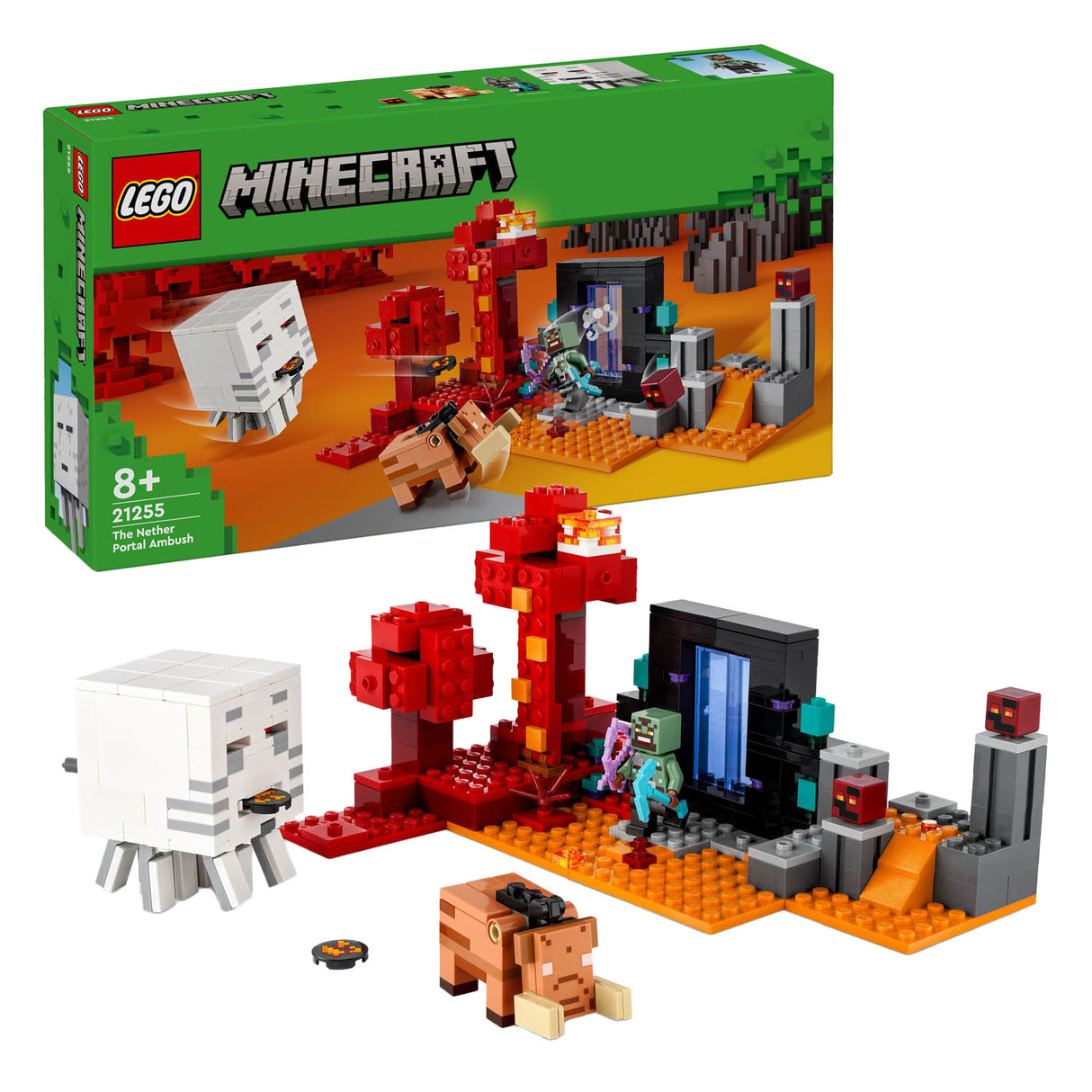 Lego Lego Minecraft 21255 Ambush på Nether Portal