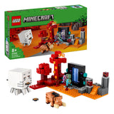 LEGO LEGO Minecraft 21255 emboscada en el portal inferior