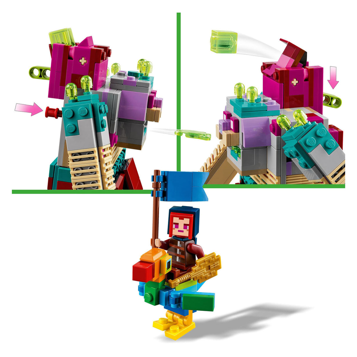 LEGO LEGO Minecraft 21257 DUEL Z VERSLINDER