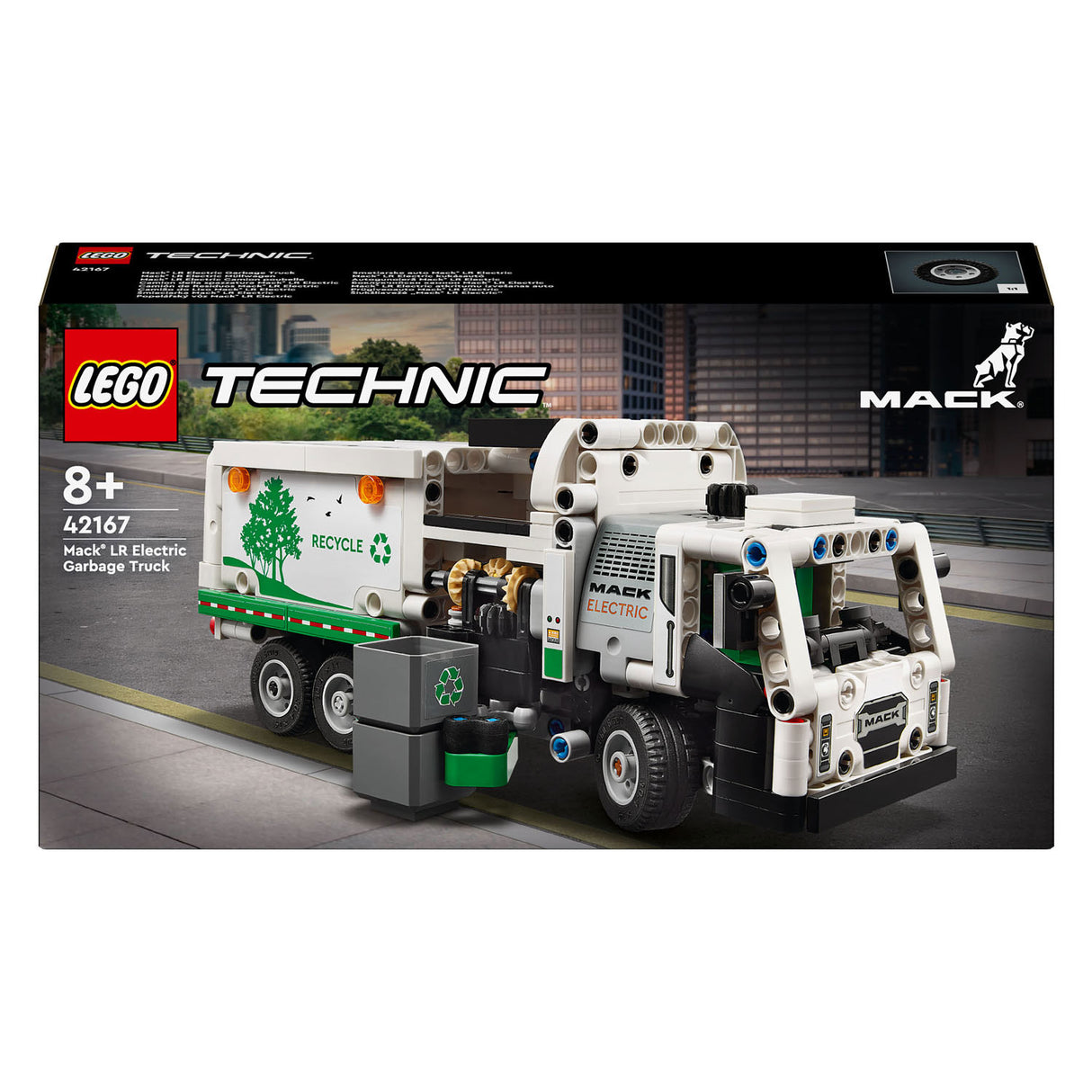 LEGO LEGO TECHNIC 42167 MACK LR ELEKTRISK AFFICT TRUCK