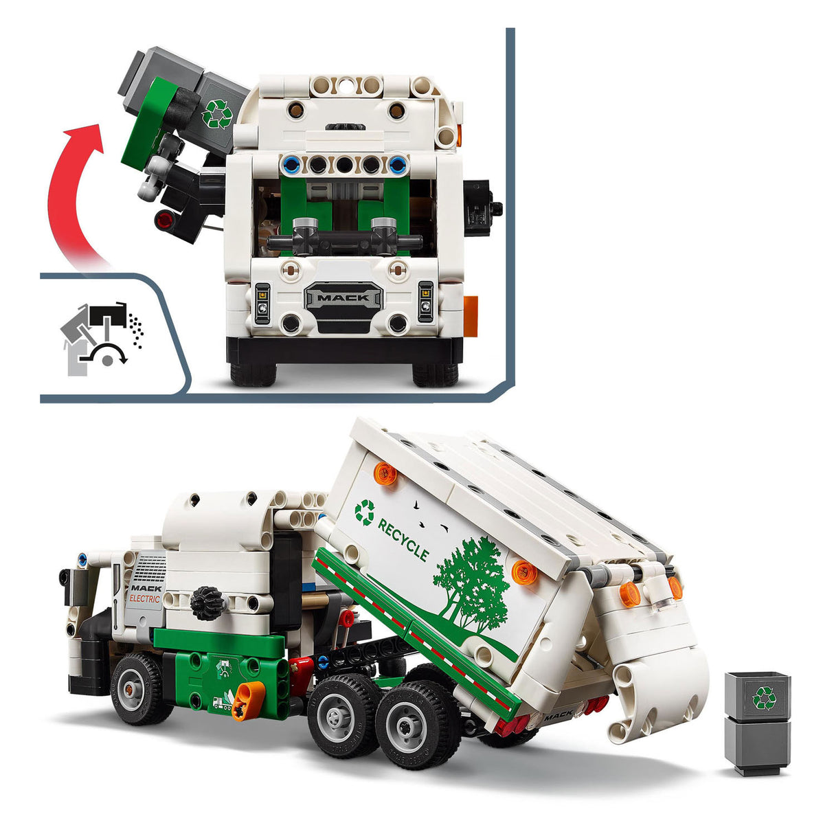 LEGO LEGO Technic 42167 MACK LR Electric garbage truck