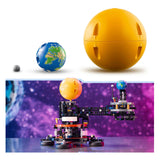 LEGO Technic 42179 Planet Earth y en órbita