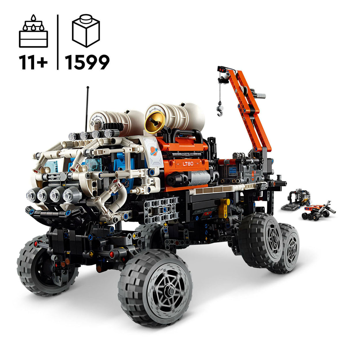 Lego Lego Technik 42180 Reconnaissance Rover um Mars