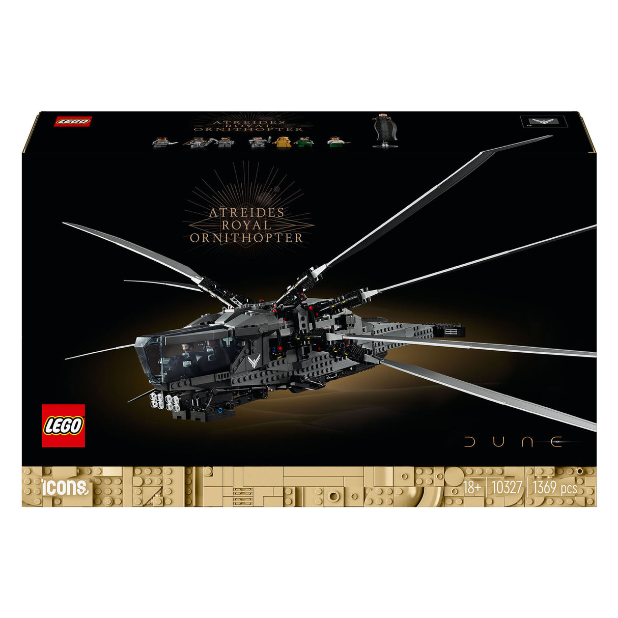 LEGO LEGO ICONS 10327 Dune ATREIDES Ornithopter