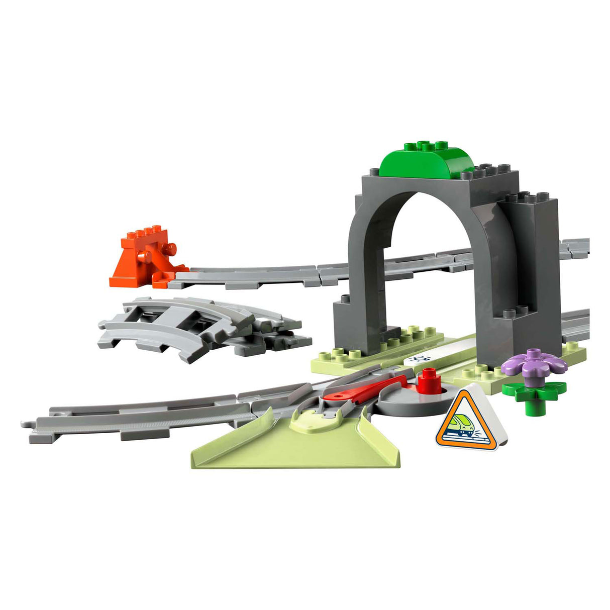 Lego Duplo Stad 10425 Zuch Tunnel a Schinne-Expansiounset