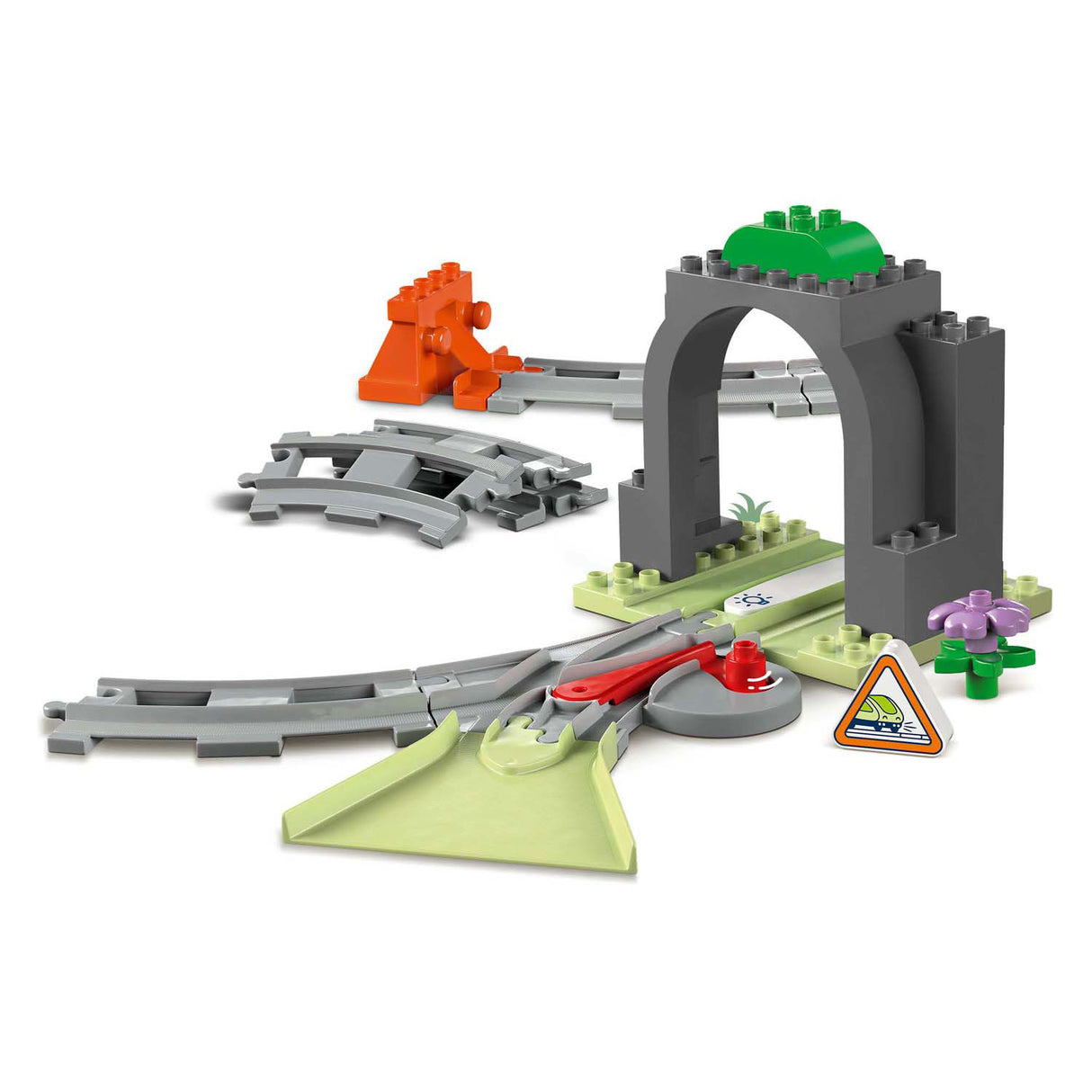 Lego Duplo Stad 10425 Zuch Tunnel a Schinne-Expansiounset