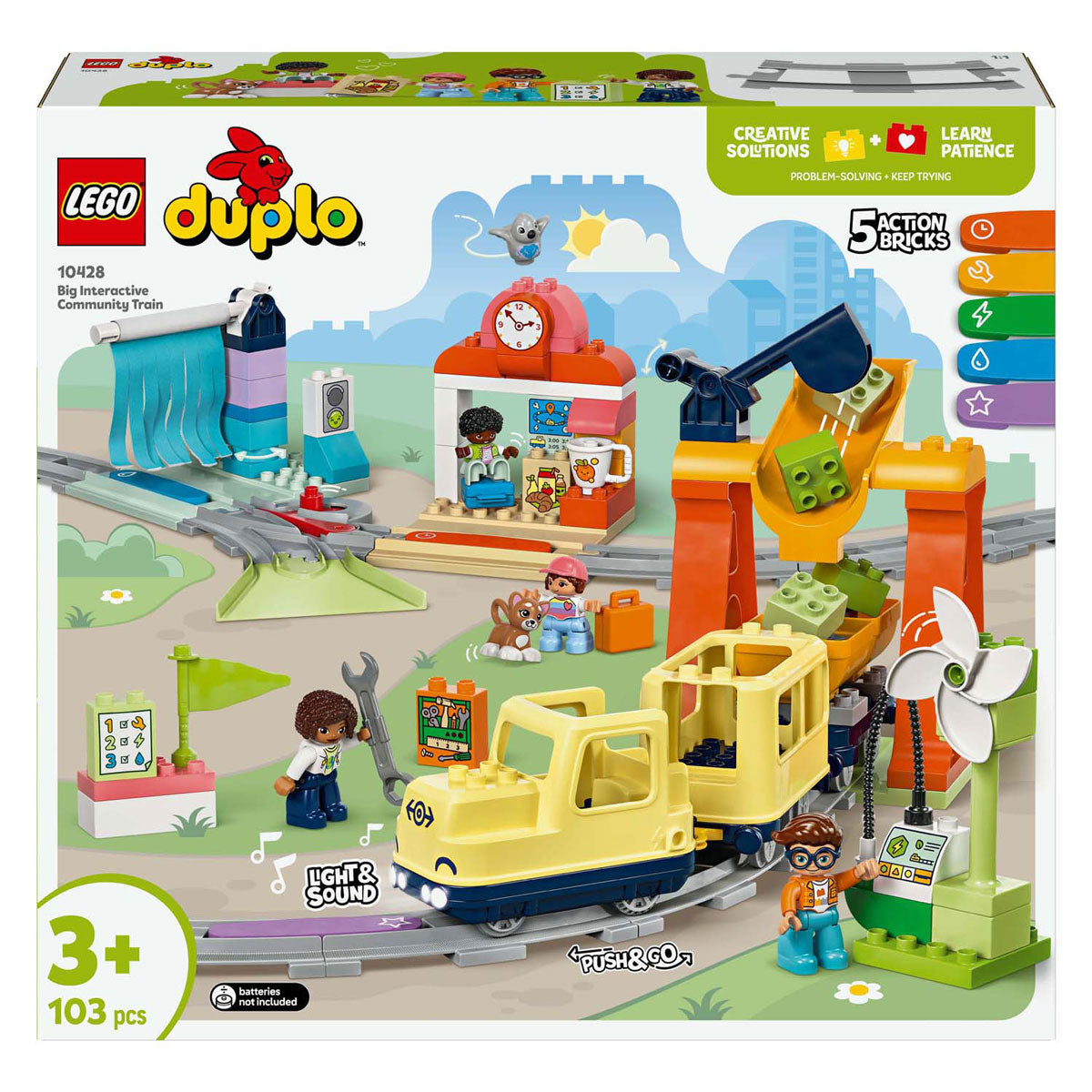 LEGO DUPO TOWN 10428 Veliki interaktivni sosedski vlak