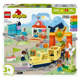 Lego Duplo Stad 10428 grouss interaktiv Quartier Zuch