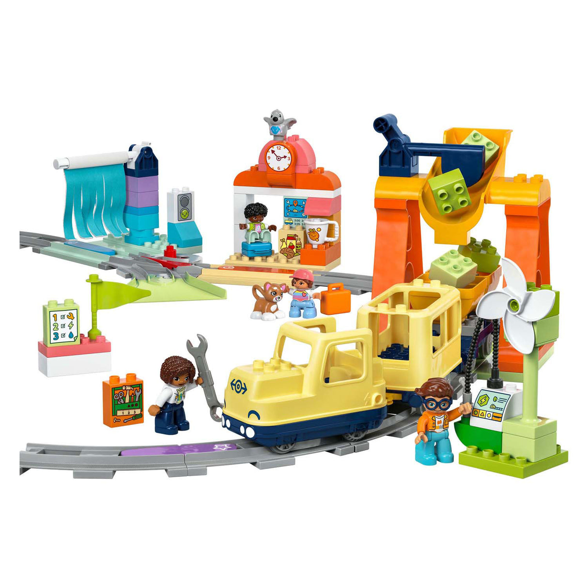 Lego Duplo Town 10428 Gran tren del vecindario interactivo