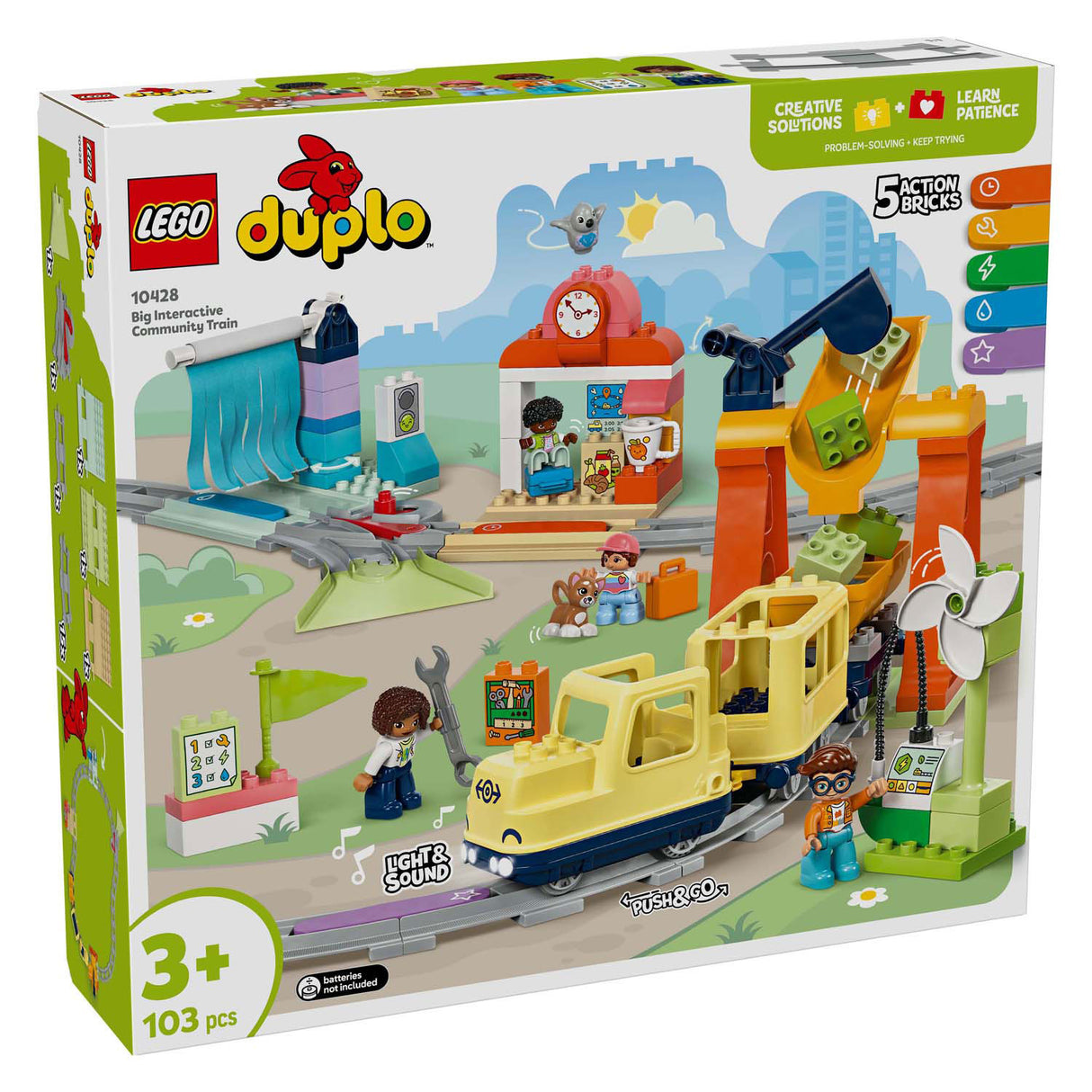 Lego Duplo Town 10428 Stor interaktivt grannskapståg