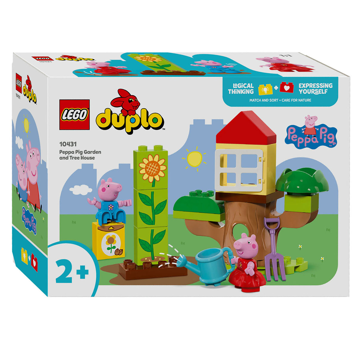 Lego Duplo LEGO Duplo 10431 Peppa Tuin en Boomhut