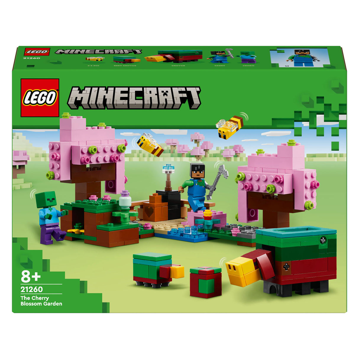 LEGO LEGO Minecraft 21260 The cherry blossom garden