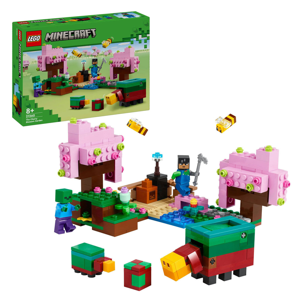 Lego LEGO Minecraft 21260 De kersenbloesemtuin