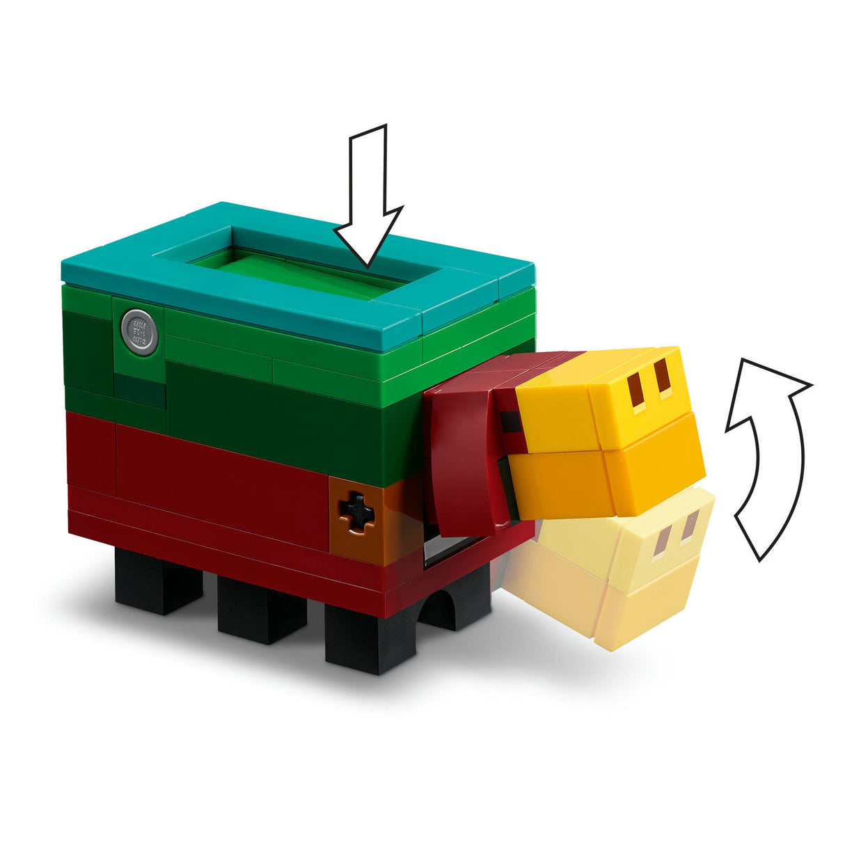 Lego Lego Minecraft 21260 de Kiischtebléiungsgaart