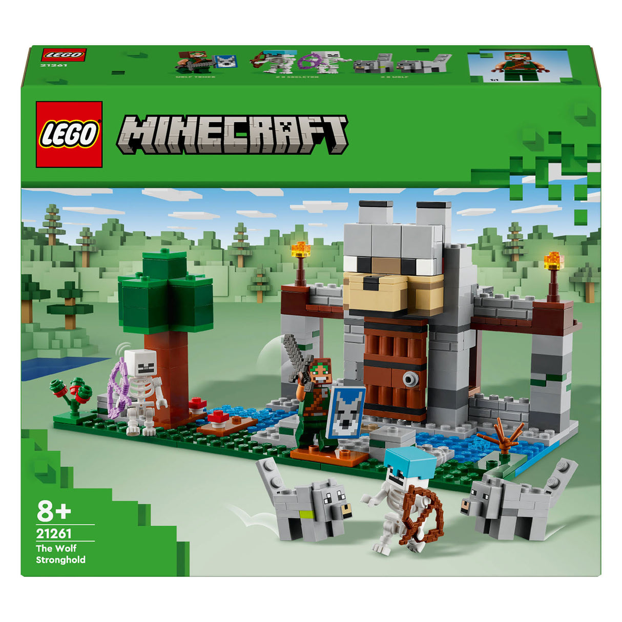 LEGO LEGO Minecraft 21261 De Wolvenburcht