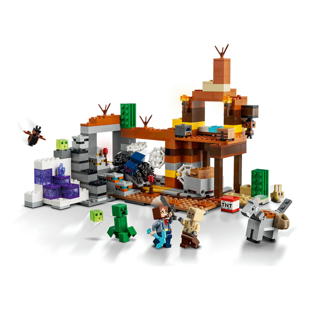 Lego Lego Minecraft 21263 The Woenstijmijn Shaft