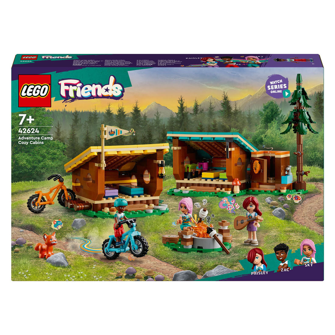 Lego Lego Friends 42624 Adventure Camp Cozy Boshutten