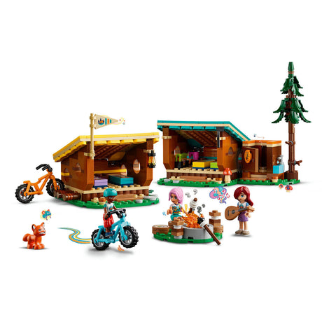 Lego 42624 prijatelji pustolovski tabor udobne gozdne koče