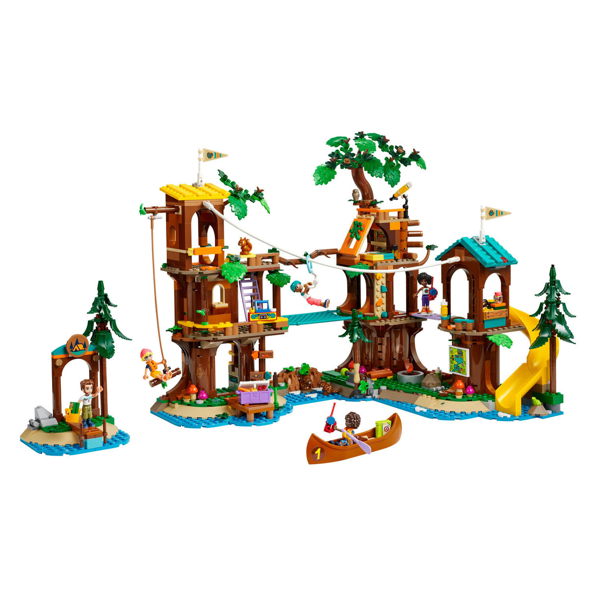 Lego Lego Frënn 42631 Abenteuer Camp Boomhut