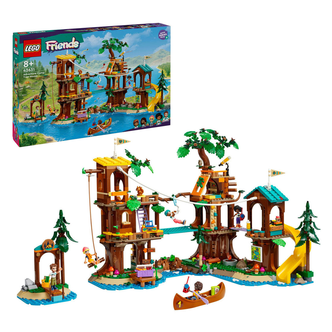 Lego Lego Frënn 42631 Abenteuer Camp Boomhut