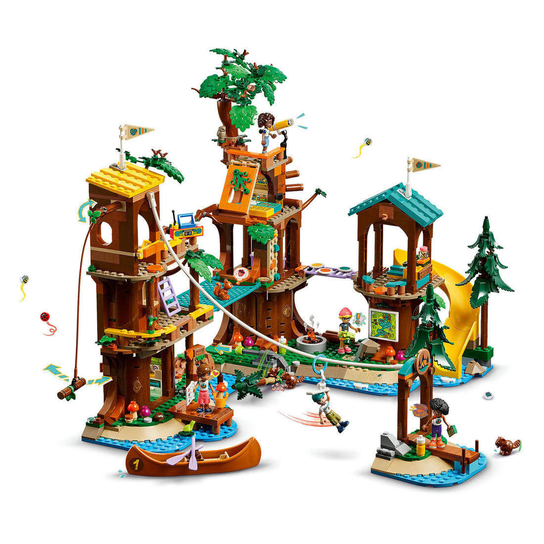 Lego Lego Frënn 42631 Abenteuer Camp Boomhut