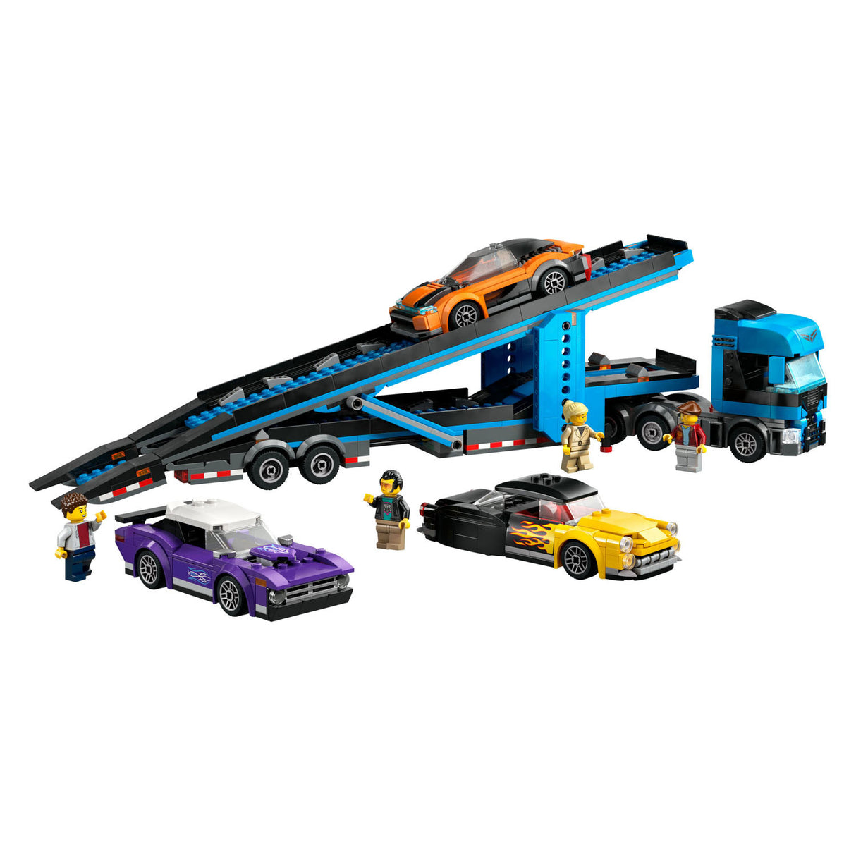 Lego Lego City 60408 Veicolo di trasporto con auto sportive