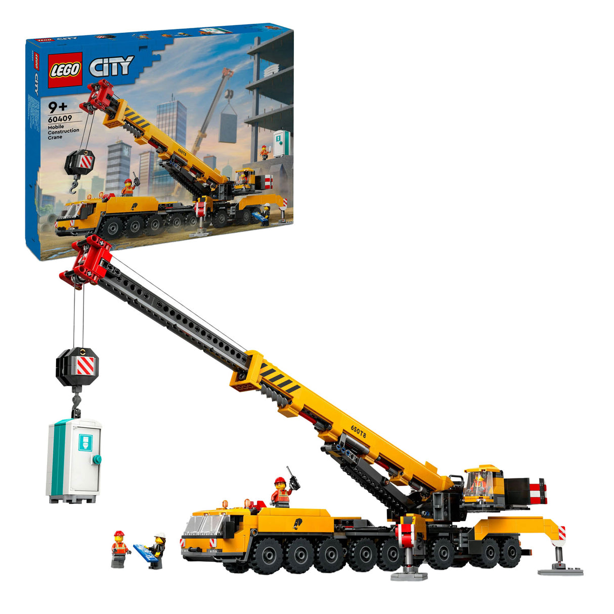 Lego Lego City 60409 Gelbes mobiler Baukran