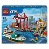 LEGO LEGO CITY 60422 PORT with cargo ship