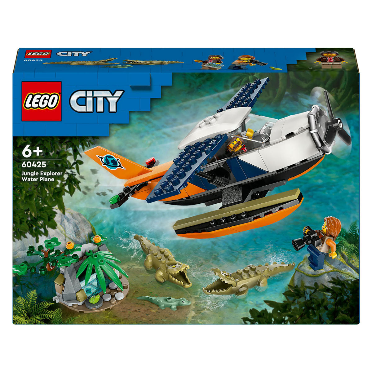 LEGO LEGO CITY 60425 Jungle researchers: seaplane