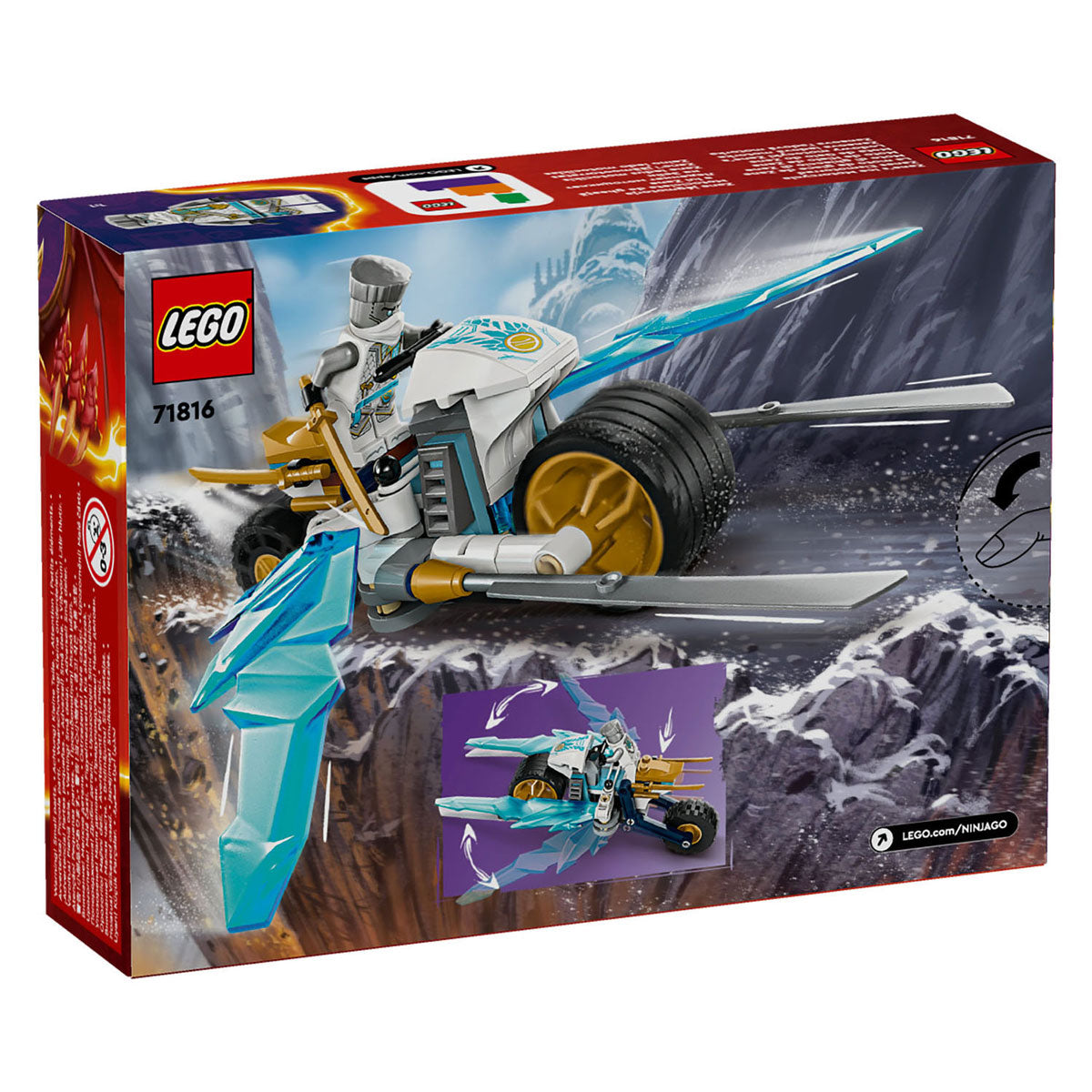 Lego Lego Ninjago 71816 Zane silnik lodu