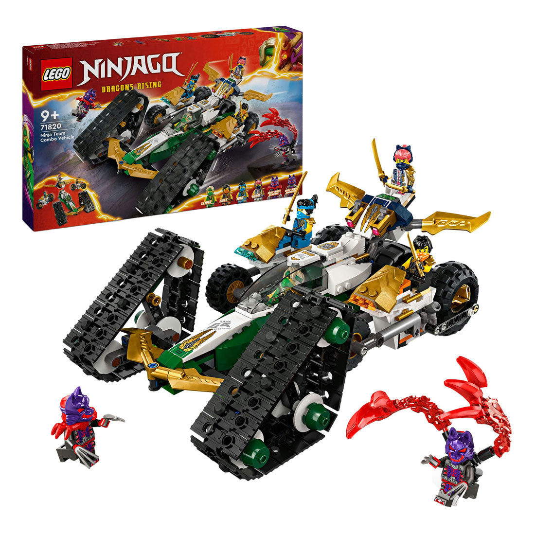 Lego Lego Ninjago 71820 Ninjateam Combi -kjøretøy