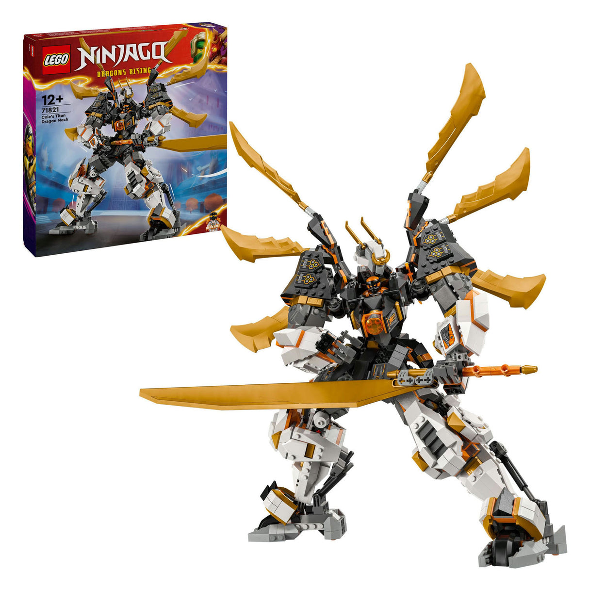 Lego Lego Ninjago 71821 Giant Dragon Mecha Cole's Cole