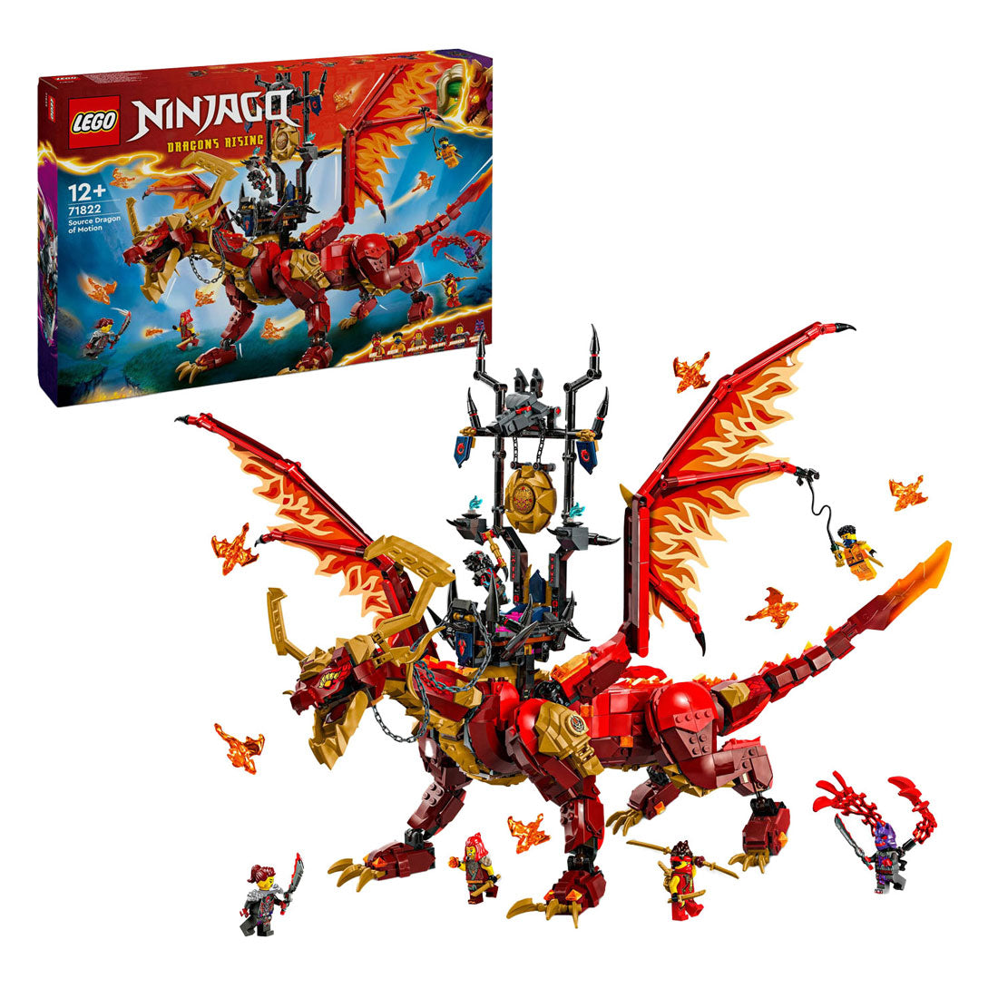 Lego LEGO Ninjago 71822 Brondraak van Beweging