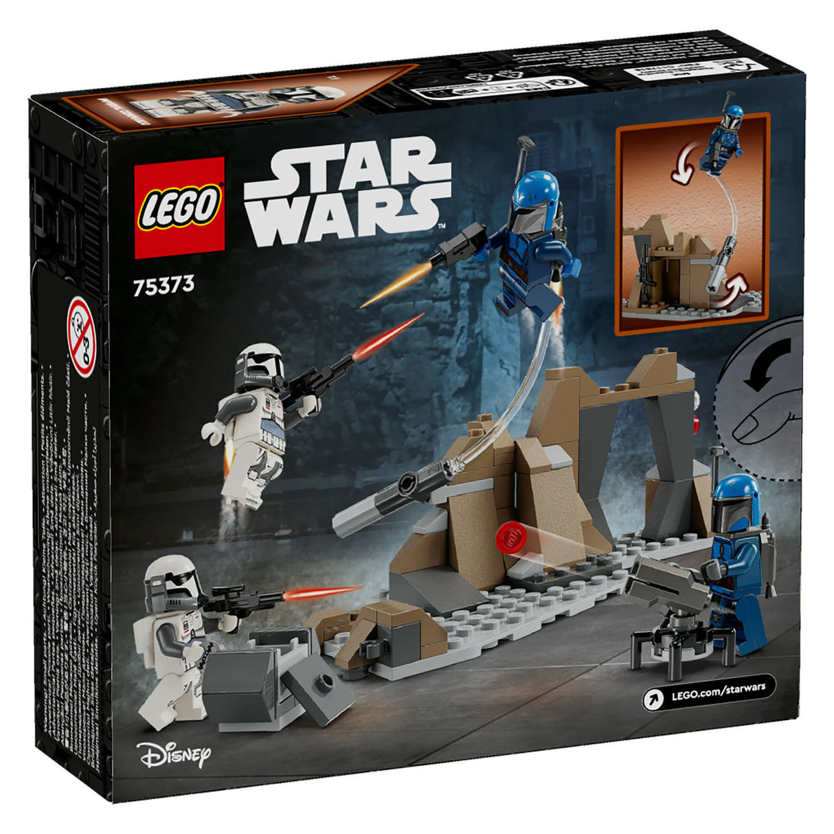 Lego LEGO Star Wars 75373 Hinderlaag op Mandalore Battle Pack