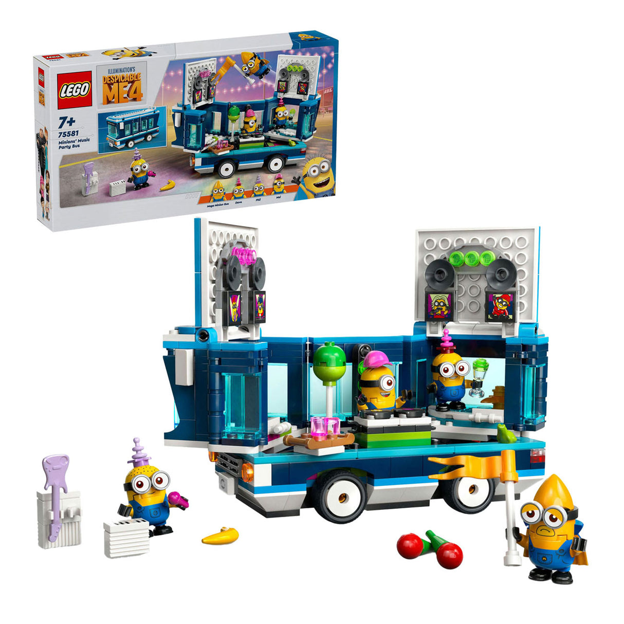 Lego LEGO Despicable Me 75581 Muzikale Feestbus van de Minions