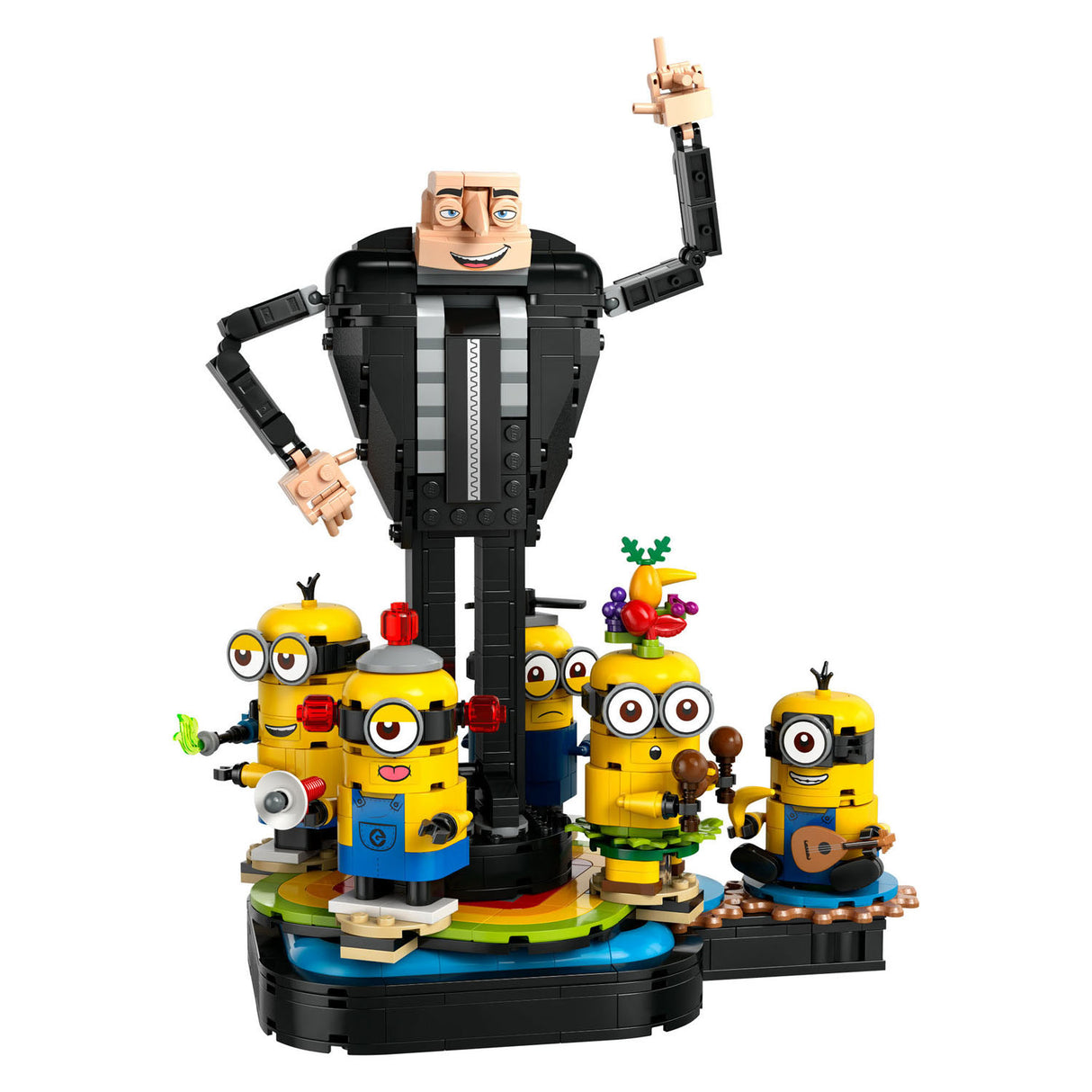 Lego Lego Despicable Me 75582 Budowne Gru i stwory