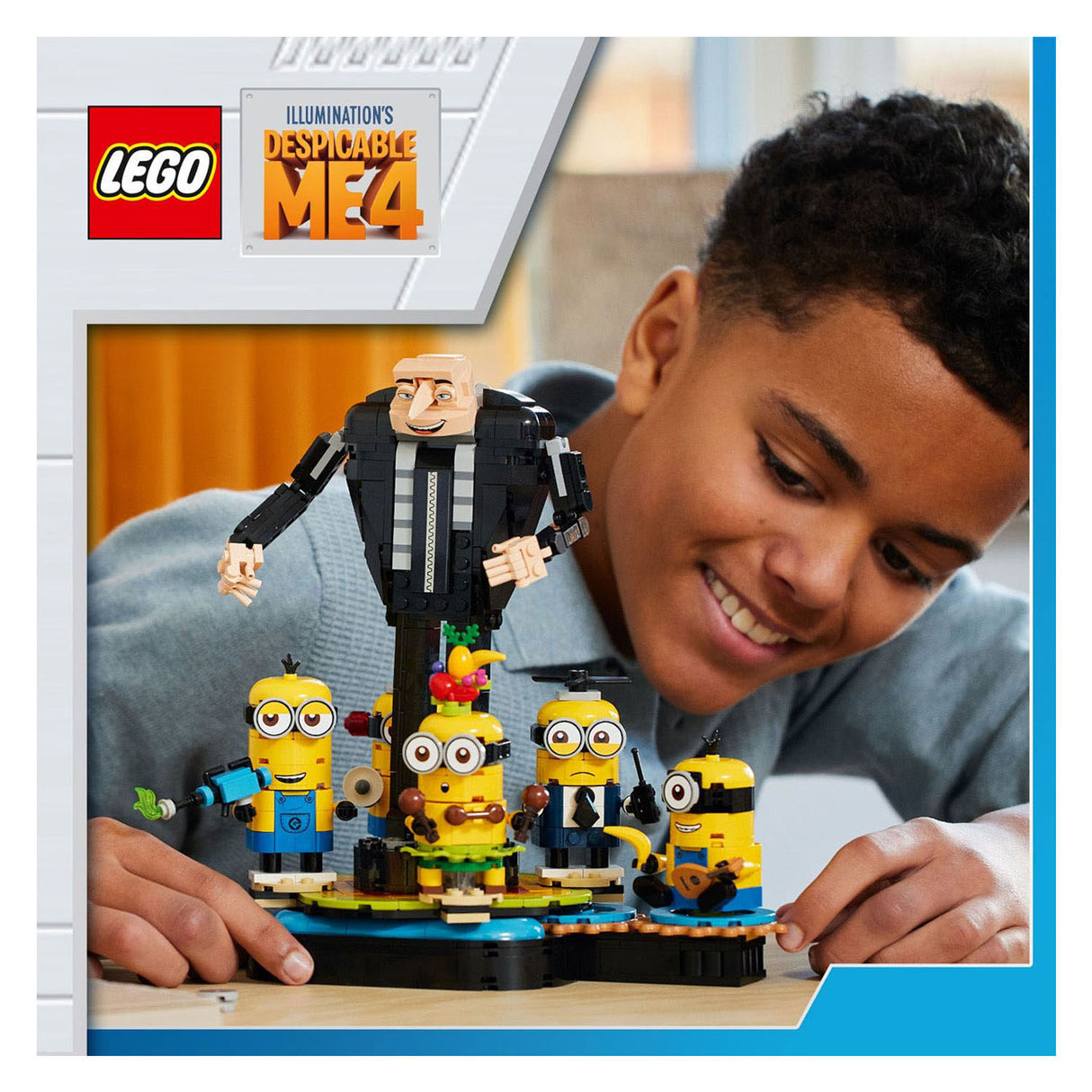 Lego Lego Despicable Me 75582 Budowne Gru i stwory