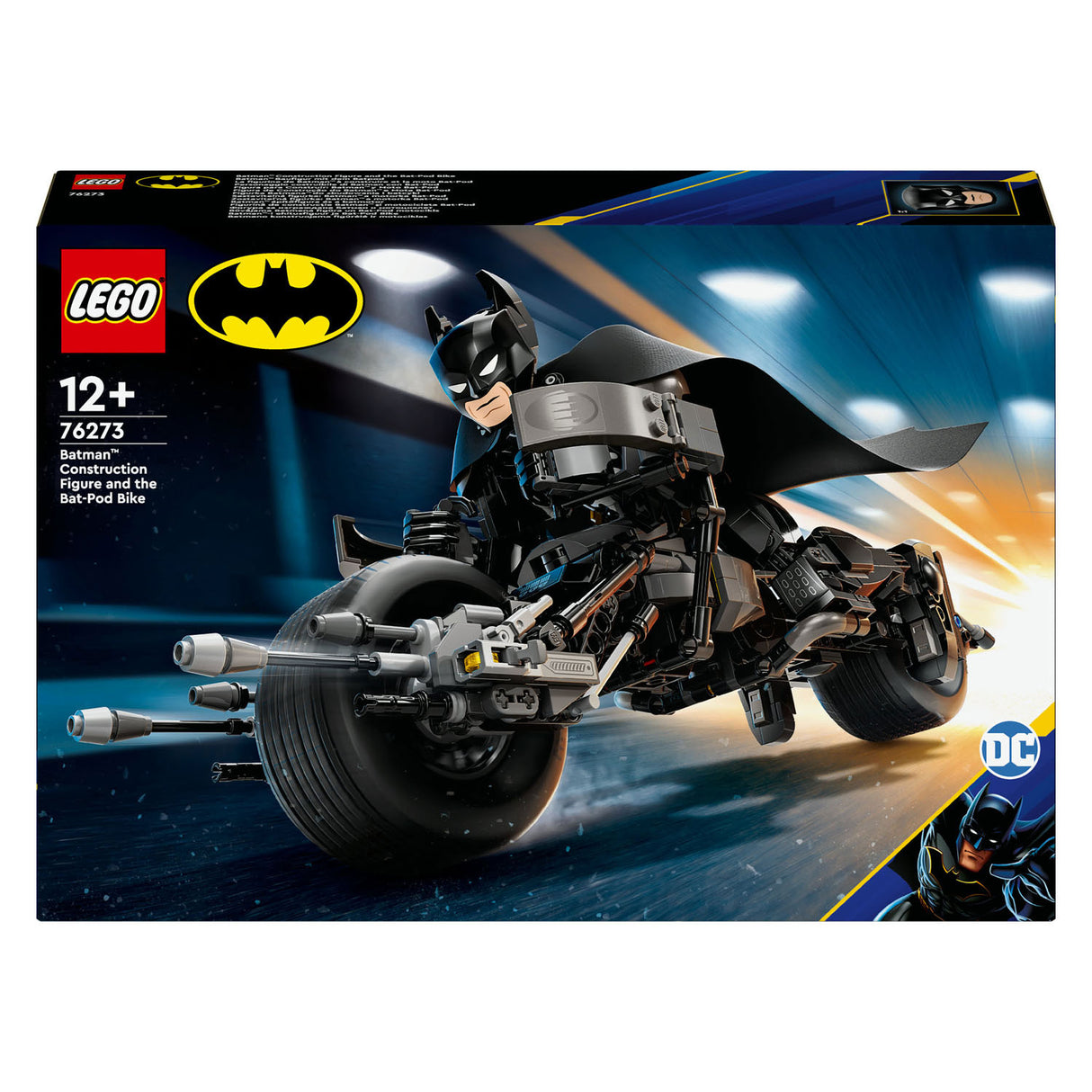 LEGO LEGO Super Heroes 76273 Gradbena figura in motor za bat Pod