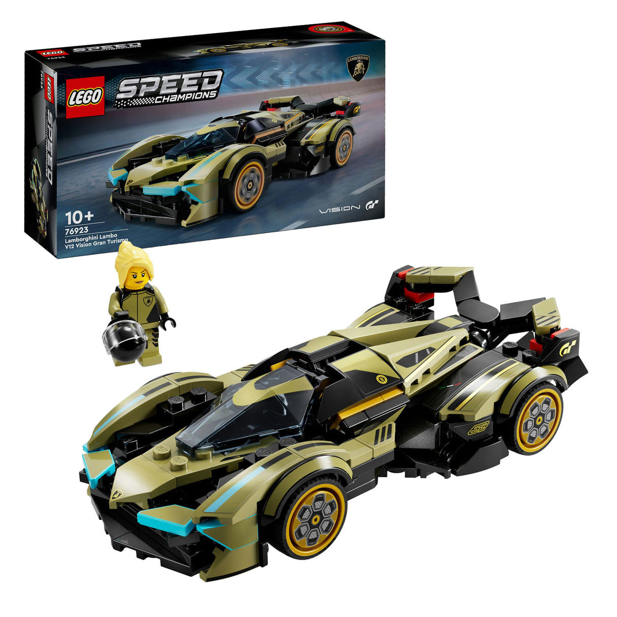 Lego Lego Speed ​​Champions 76923 Lambo V12 Vision GT Supercar