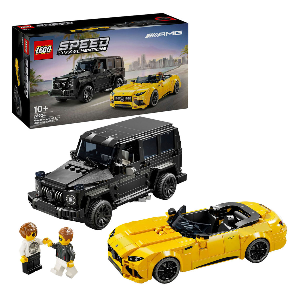 Lego Speed ​​Champions 76924 Mercedes-AMG G 63 und Mercedes-AMG SL 63