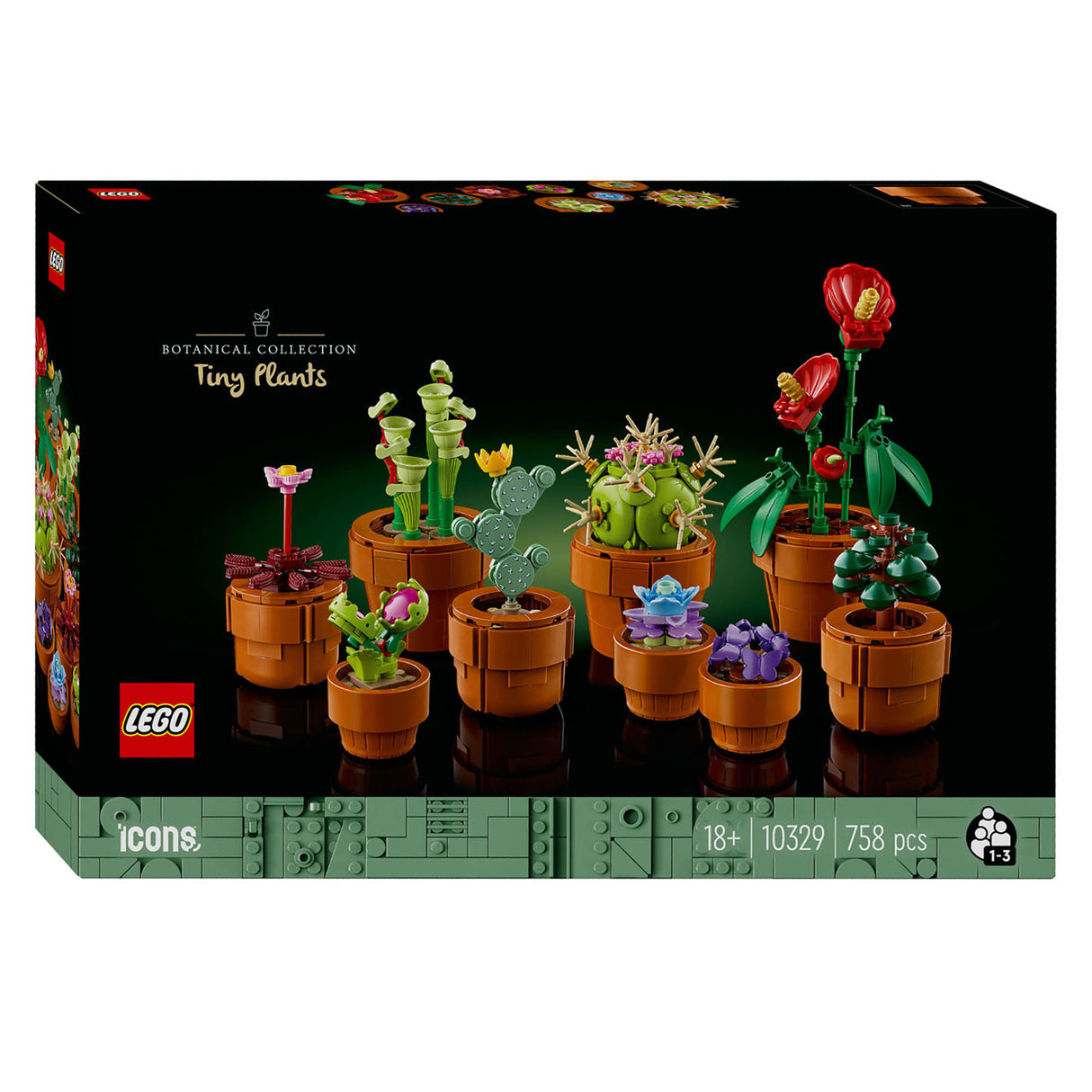 LEGO LEGO iconos 10329 mini plantas