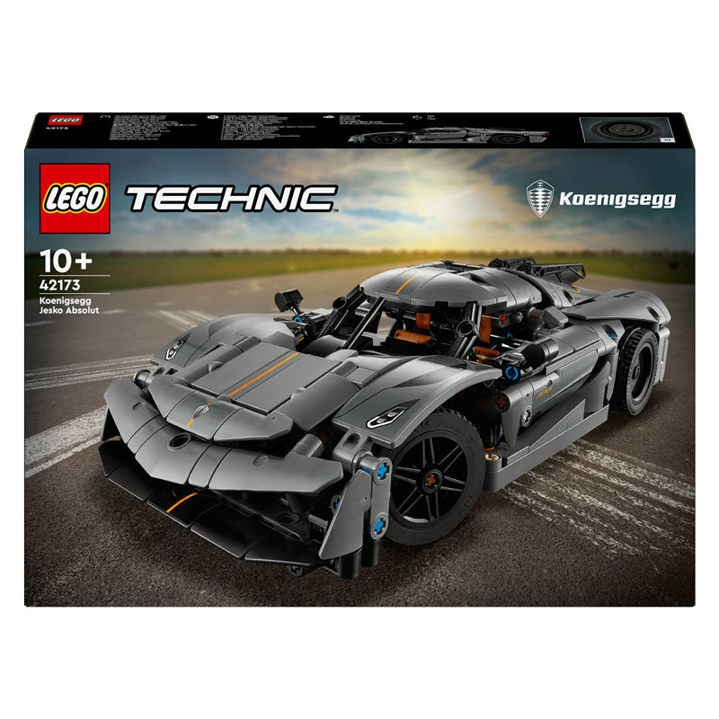 Lego Technic 42173 Koenigsegg Jesko Absolut Gray Hypercar